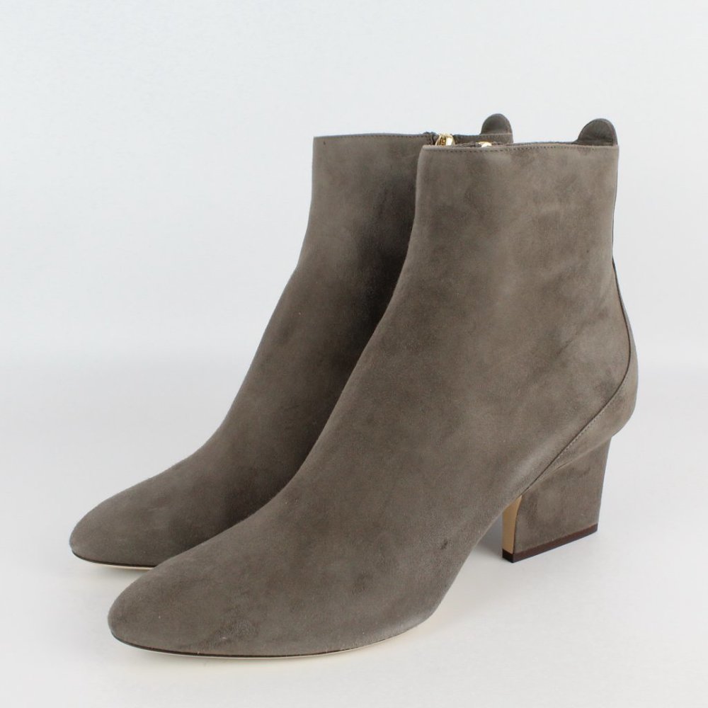 NEW JIMMY CHOO Autumn 65 Ankle Boots EU 41.5/ US 11.5 Almond Toe Zip